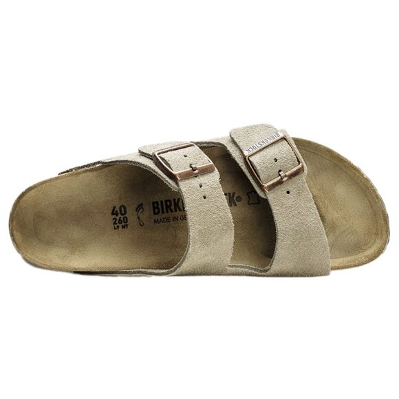 Birkenstock Suede Sandals - Taupe - Picture 3 of 10